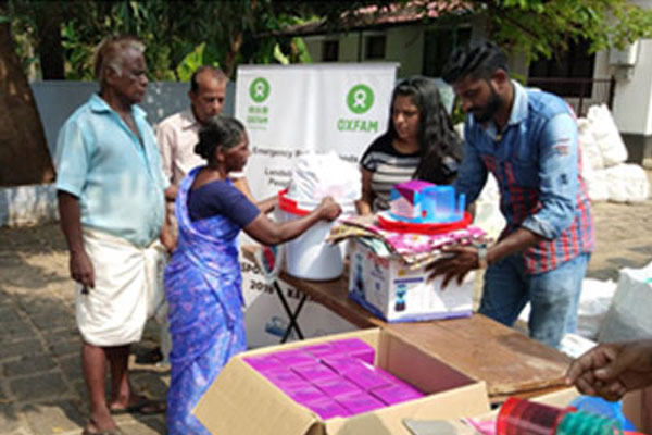 Kit distribution at kannankara and Charamangalam